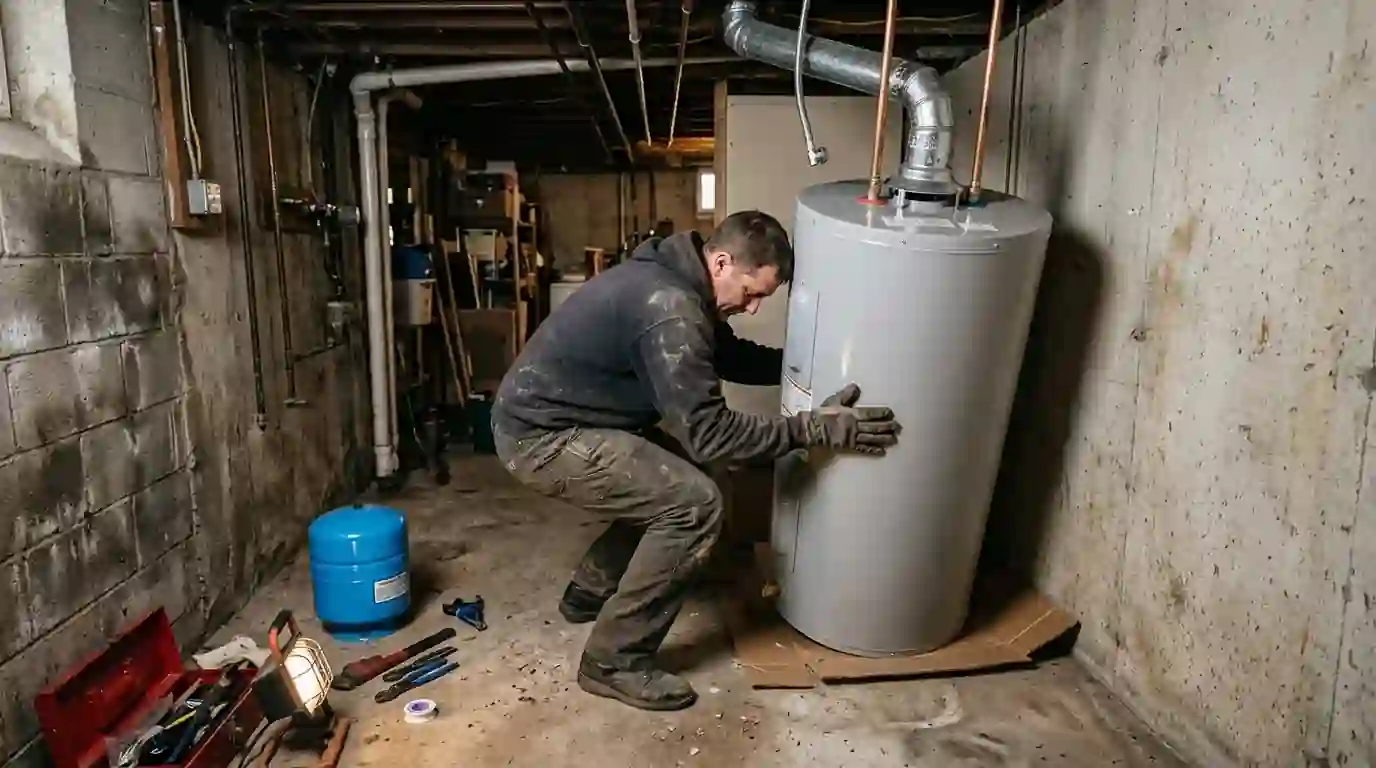 Water heater replacement in a Stetson Ridge home in Colorado Springs