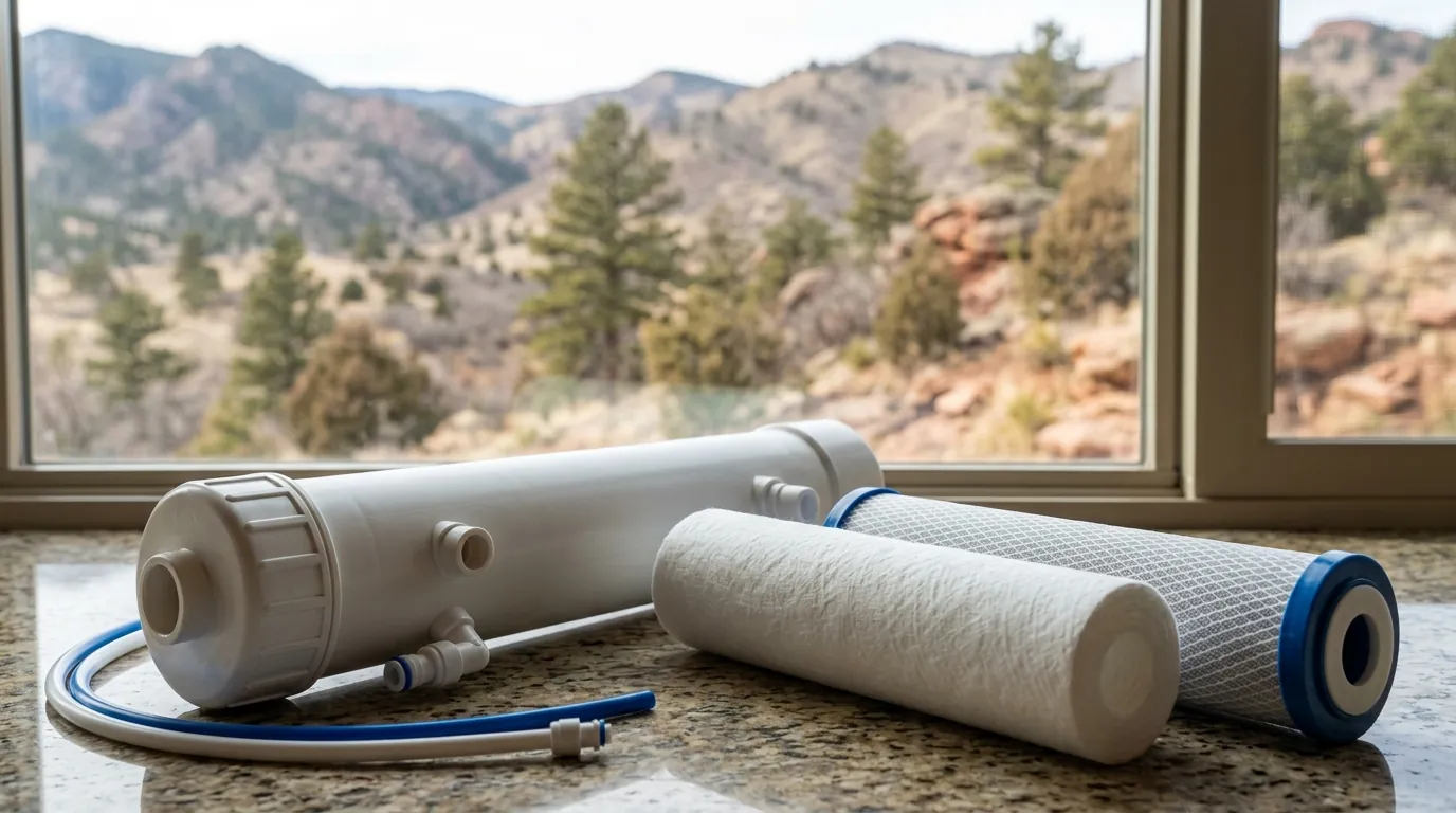 Reverse osmosis membrane and replacement prefilters