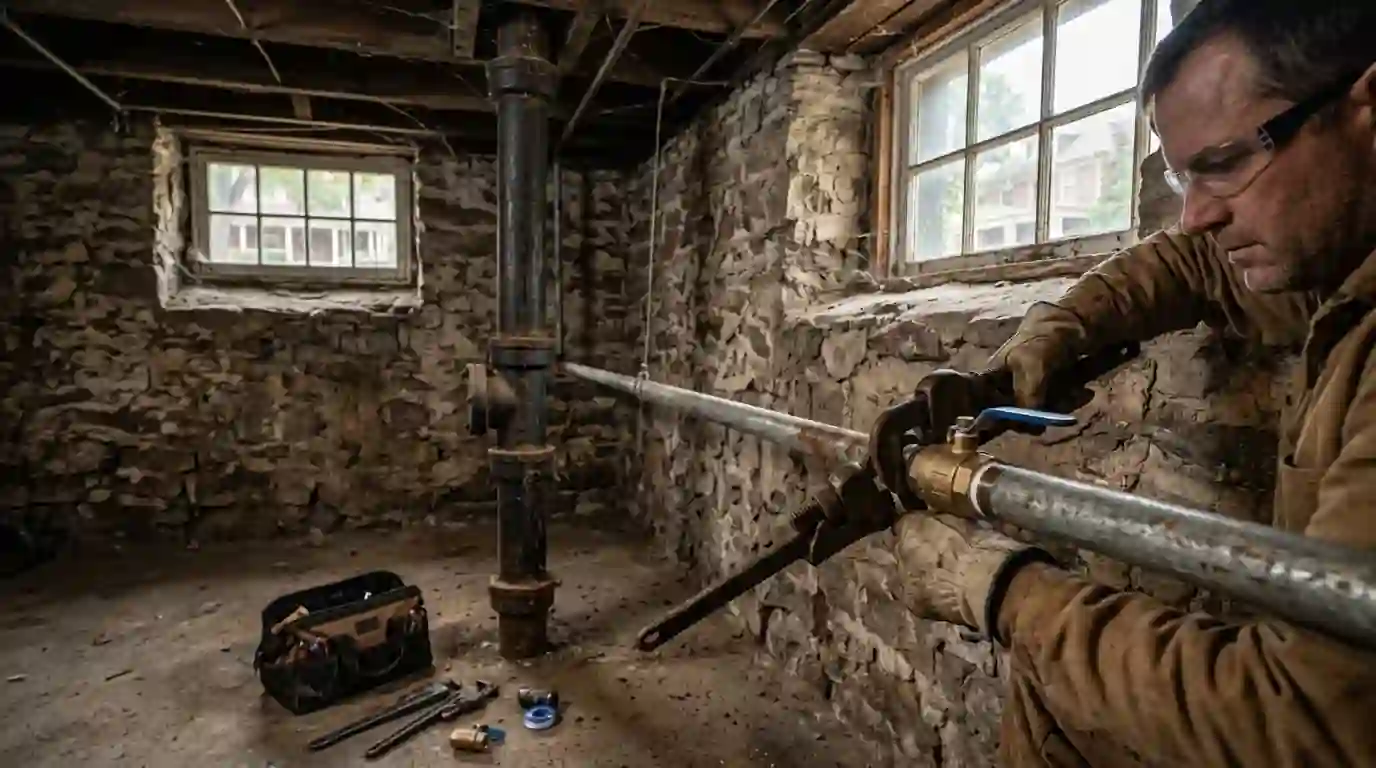 Historic Old North End home in Colorado Springs getting new supply plumbing